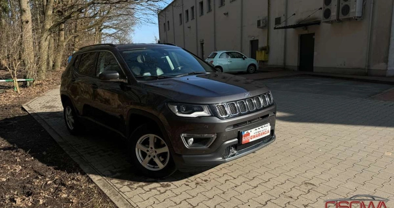 Jeep Compass cena 84999 przebieg: 49500, rok produkcji 2019 z Żelechów małe 781